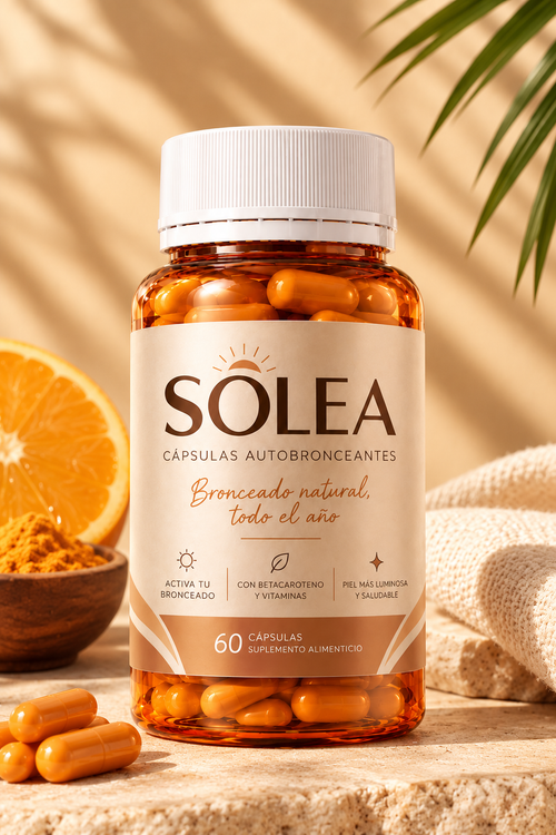 Solea | Autobronceador con Vitaminas para piel Reluciente